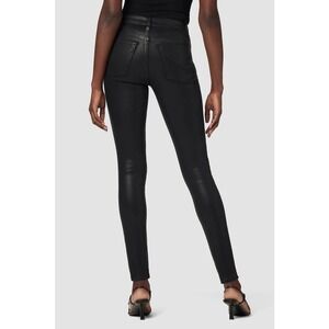 Hudson Barbara High-Rise Super Skinny Ankle Jeans Black Size 24 NWOT